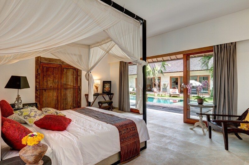 Abaca Villas Bedroom, Petitenget | 6 Bedroom Villas Bali