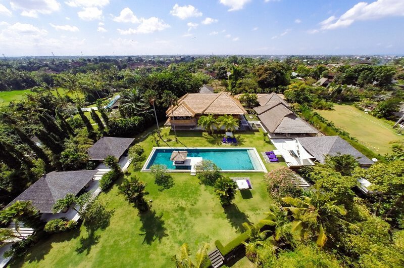 Chalina Estate Bird's Eye View, Canggu | 6 Bedroom Villas Bali