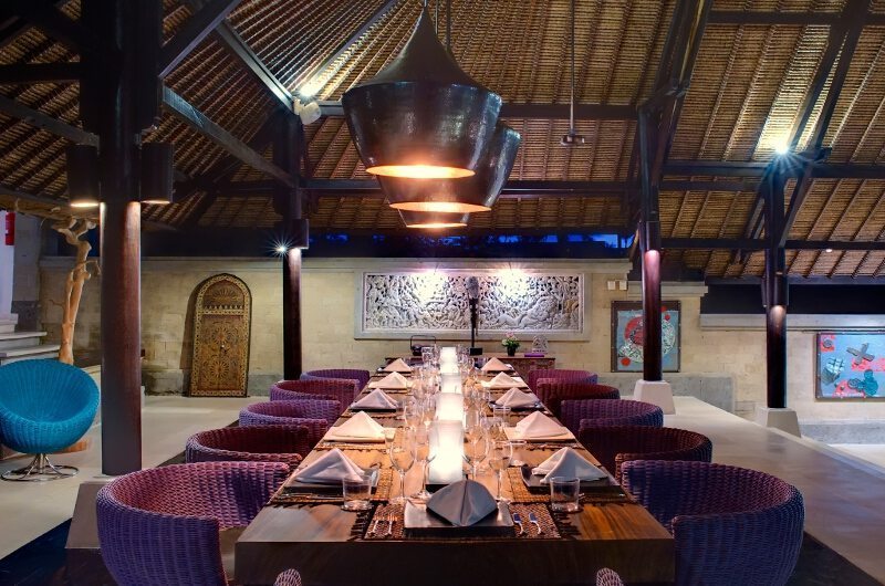 Chalina Estate Dining Area, Canggu | 6 Bedroom Villas Bali