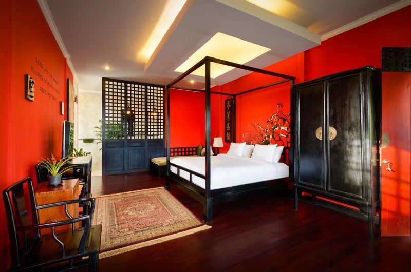 Niconico Mansion Bedroom with Wooden Floor, Petitenget | 6 Bedroom Villas Bali