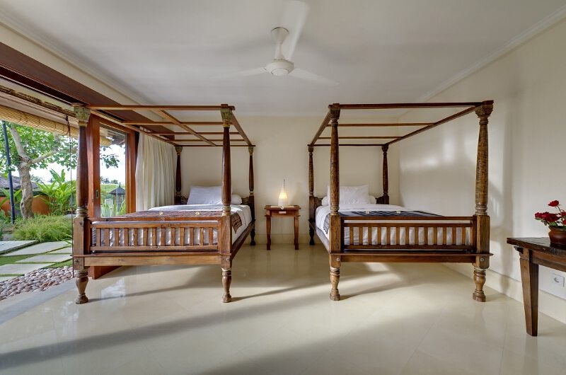 Impiana Cemagi Bedroom with Twin Beds, Seseh | 6 Bedroom Villas Bali