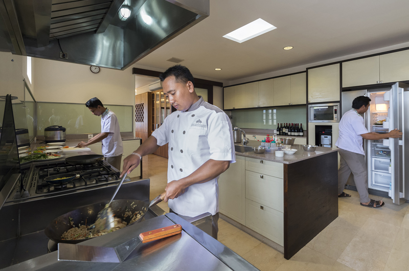 Pandawa Cliff Estate Kitchen Area with Chef, Ungasan | 6 Bedroom Villas Bali