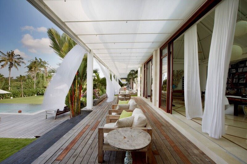 Pure Villa Bali Outdoor Seating Area, Canggu | 6 Bedroom Villas Bali