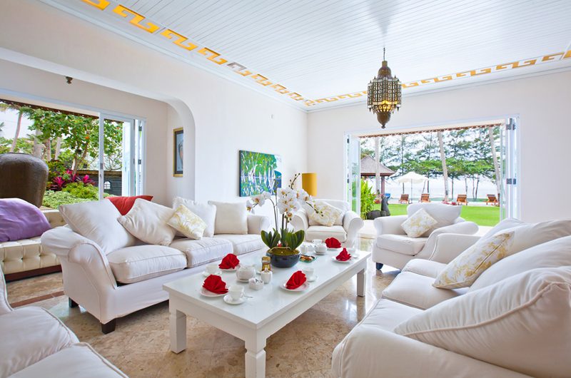 Puri Nirwana Living Area with Sea View, Gianyar | 6 Bedroom Villas Bali