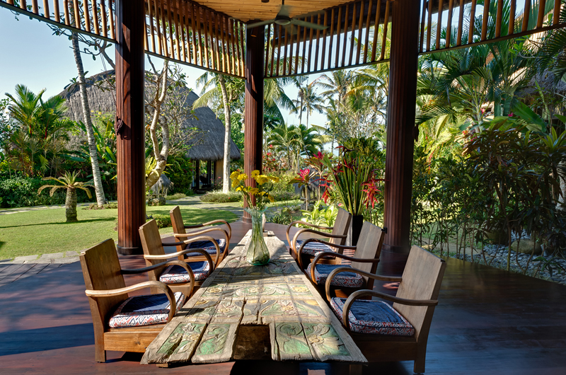 Taman Ahimsa Dining Area, Seseh | 6 Bedroom Villas Bali