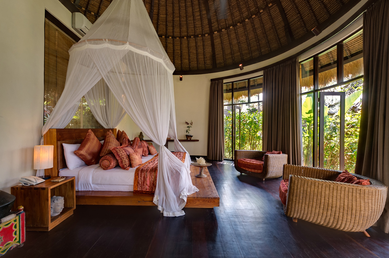Taman Ahimsa Bedroom with Outdoor View, Seseh | 6 Bedroom Villas Bali