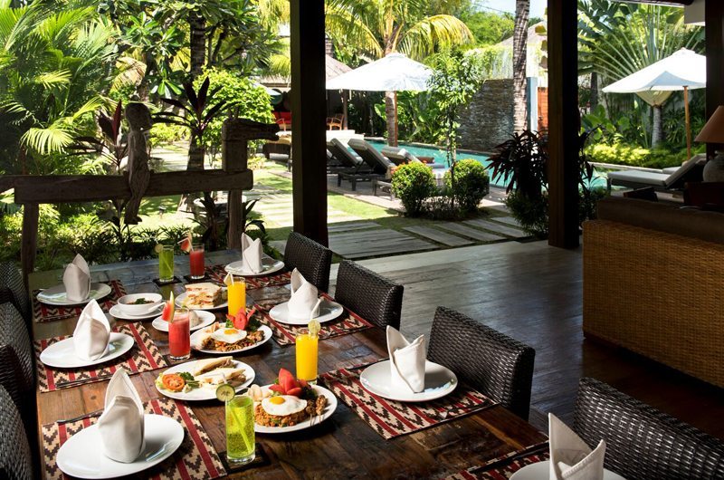 Villa Abakoi Outdoor Dining, Seminyak | 6 Bedroom Villas Bali