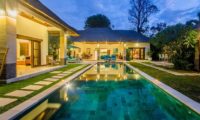 Villa Alore Pool at Night, Seminyak | 6 Bedroom Villas Bali