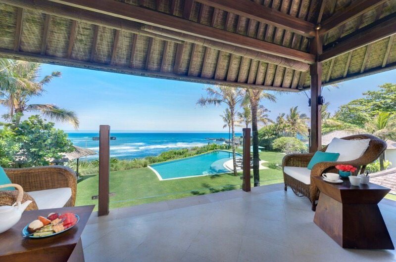 Villa Jagaditha Outdoor Seating Area, Canggu | 6 Bedroom Villas Bali