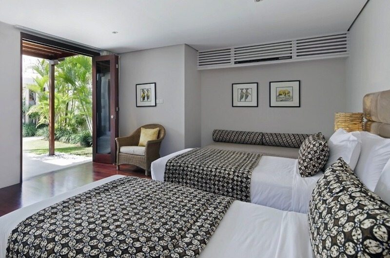 Villa Lilibel Twin Bedroom with Garden View, Seminyak | 6 Bedroom Villas Bali