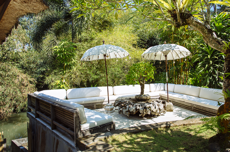 Villa Maya Retreat Outdoor Lounge, Tabanan | 6 Bedroom Villas Bali