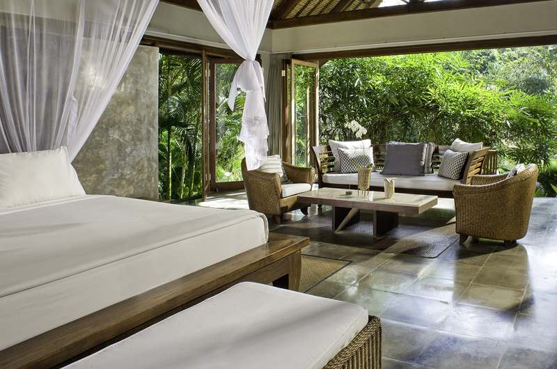 Villa Maya Retreat Bedroom with Seating Area, Tabanan | 6 Bedroom Villas Bali