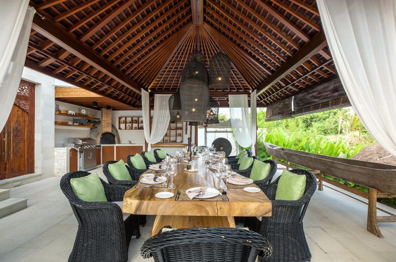 Villa Naty Kitchen and Dining Area, Umalas | 6 Bedroom Villas Bali