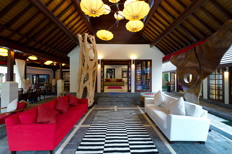 Villa San Outdoor Lounge, Ubud | 6 Bedroom Villas Bali