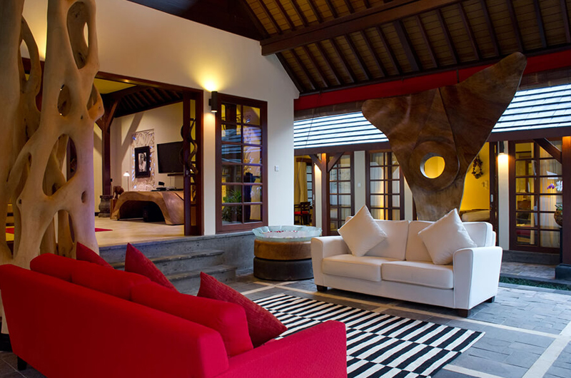 Villa San Lounge Area, Ubud | 6 Bedroom Villas Bali