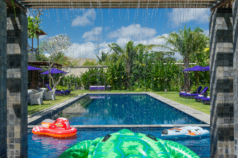 Villa Sayang D'Amour Swimming Pool with Water Feature, Seminyak | 6 Bedroom Villas Bali