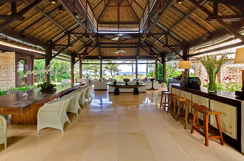Villa Sungai Tinggi Dining Area, Pererenan | 6 Bedroom Villas Bali