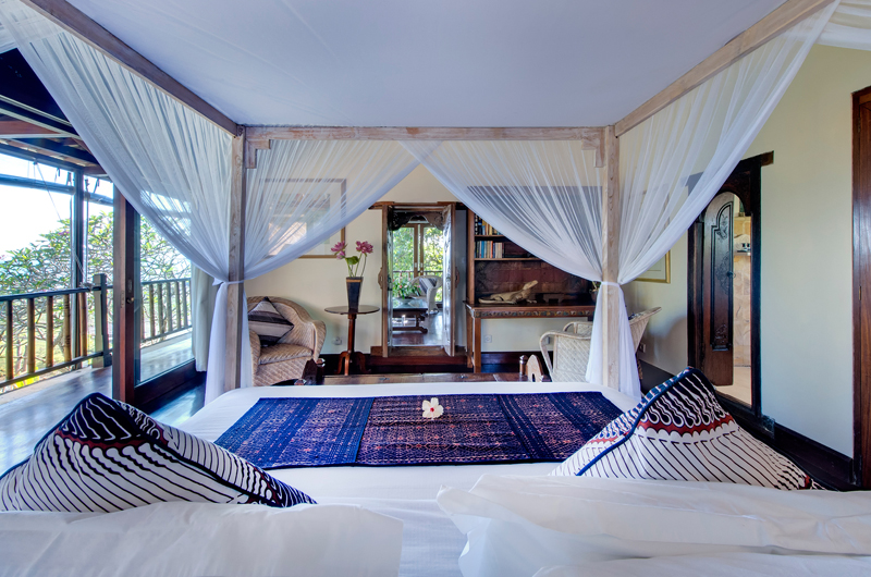 Villa Sungai Tinggi Bedroom and Balcony, Pererenan | 6 Bedroom Villas Bali