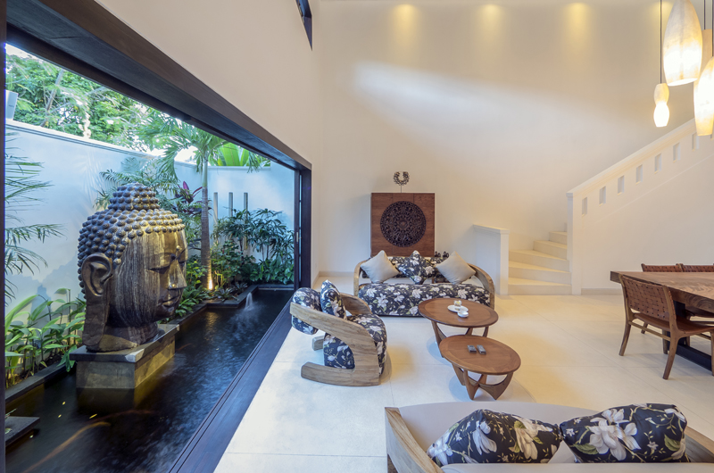 Villa Tjitrap Living and Dining Area, Seminyak | 6 Bedroom Villas Bali