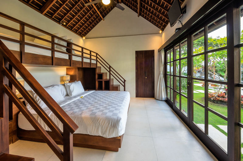 Villa Tjitrap Bedroom with Garden View, Seminyak | 6 Bedroom Villas Bali